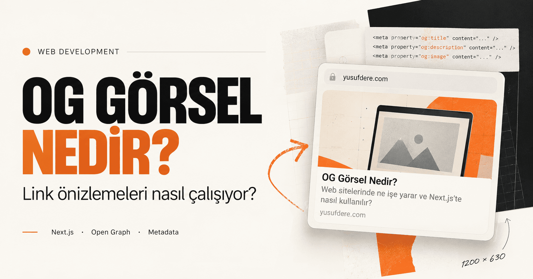 OG Görsel Nedir? Web Sitelerinde Ne İşe Yarar ve Next.js’te Nasıl Kullanılır?